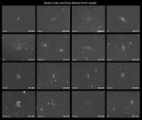 16 Galaxies In Sextans, Crater, and Corvus