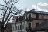 Faded Walls and Pale Sky, Cēsis Old Town, Latvia