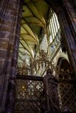 Veneration: Statue At St Vitus Tomb, Prague, Czechia