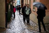 On the Golden Lane of the Castle, Prague, Czechia