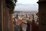 Walls Flanking Castle Stairs, Prague, Czechia