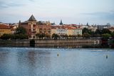 River Vltava and the City, Prague, Czechia