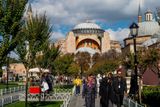 A Backdrop of Holy Wisdom, Istanbul, Turkey