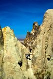 Pushing Between A Rock and a Hard Place, Paşabağ Valley, Cappadocia, Turkey
