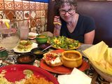 Trace at Rosas for dinner the night before we flew to Washington