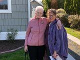 Trace and CA outside of remodeled maternity home