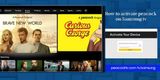 How to activate peacock on Samsung TV