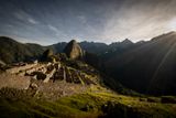 Sunrise over Machu Pichu