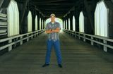 Portrait on a Covered Bridge