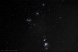 Orion Nebel, aufgenommen von unserer Terrasse aus.