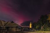 Nordlichter ber der Freilichtbhne im Schiehagen