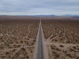 Between Randsburg and Ridgecrest, in the Mojave Desert, in California 