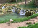 Pozas creadas por el agua