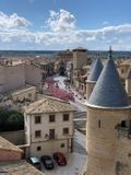 Vista de Olite desde el Palacio Real