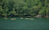 Canoeing in Geiranger fjord
