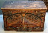 Beautifully decorated storage box