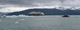 MS Roald Amundsen and Zodiacs