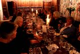 FAREWELL DINNER AT HEVER CASTLE