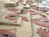Lepenski Vir Archaeological Park-over 136 houses of an early settled hunter gatherer Cro Magnion group.