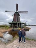 Windmill in Zanndam, Netherlands
