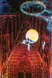 Spectacle dt devant la cathdrale