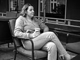 Relaxing with a cup 2