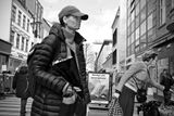 Hat lady on shopping 2