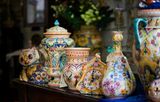 Designs no longer to be seen in the shops of Erice