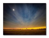 Totality with Venus Visible Just Below Sun/Moon