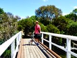 Footbridge across Kananook Creek, Frankson