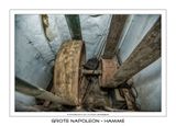 081 riemoverbrenging van elektromotor naar drijfwerk maalderij