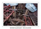 028 Betonnen sokkels van een vorige restauratie(worden verwijderd)