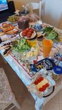 Easter Breakfast With Red & Black Caviar