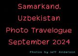 Samarkand, Uzbekistan cover page.