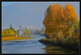 Automne sur les rives de la Heihui.