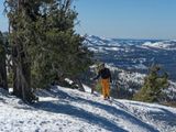 High on the W-ridge of Castle Peak