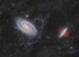 M 81, M 82 Galaxies 
