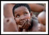 Young bushmen woman, Namibia 2023