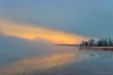 Misty Rideau Canal At Sunrise 90D40441