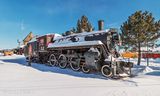 Snowy CN 1112 Steam Locomotive 90D54352