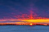Winter Sunrise Solar Pillar 90D55920-4