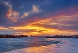 Rideau Canal Clouded Winter Sunrise 90D58583-7