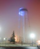 Water Tower Lit Blue For World Autism Month 90D60865