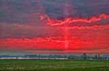 Clouded Sunrise Solar Pillar 90D62754-8