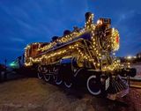 Festive CN 1112 Steam Engine At Dawn (iPhone14-2741)