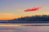Red Cloud Beyond Irish Creek At Sunrise 90D96766