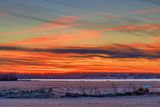 Distant Rideau Canal At Sunrise 90D97313