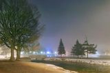 Victoria Basin In Night Fog 90D103063