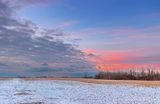 Clouds & Sunrise Color Beyond Spring Snow 90D106313