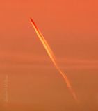 Contrail At Sunrise 90D113611
